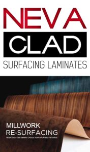 NevaClad Surfacing Laminates - Millwork Resurfacing